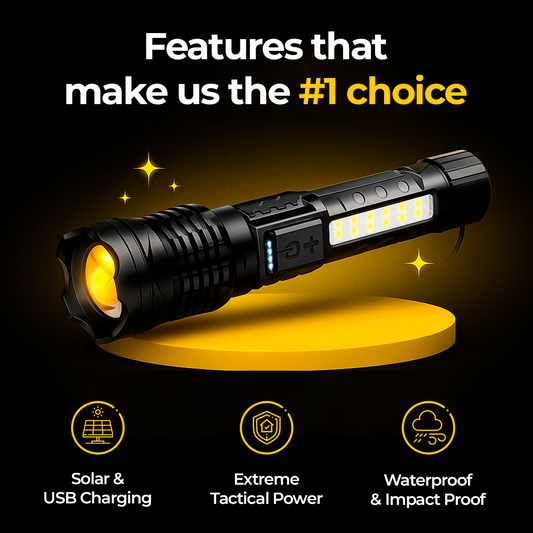 Titanium Laser Pro Flashlight